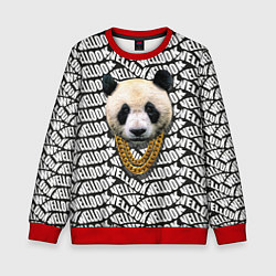 Свитшот детский Panda Look, цвет: 3D-красный