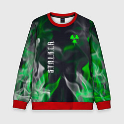 Детский свитшот S T A L K E R 2 пламя