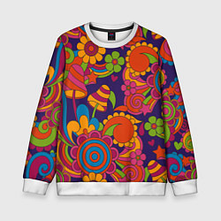 Детский свитшот Психоделический сюжет
