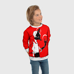 Свитшот детский Принц в маске Sky: Children Of The Light, цвет: 3D-белый — фото 2