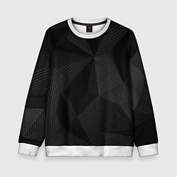 Детский свитшот КАРБОН ПОЛИГОНЫ