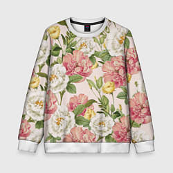 Детский свитшот Цветы Английские Розы