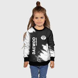 Свитшот детский DAEWOO Autosport Краска FS, цвет: 3D-черный — фото 2