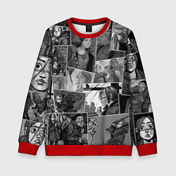 Детский свитшот The last of us comix