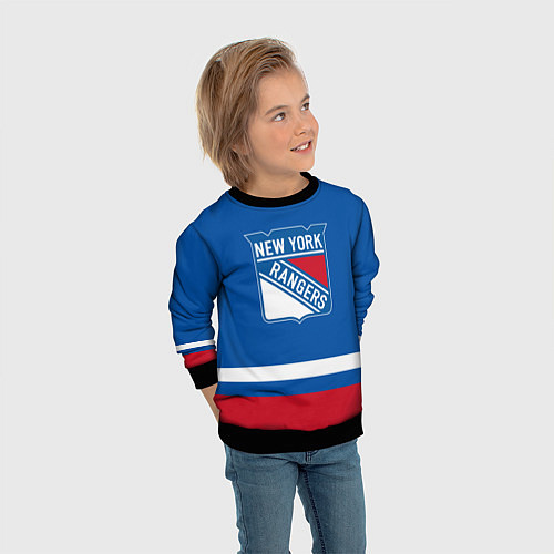 Детский свитшот New York Rangers Панарин / 3D-Черный – фото 3