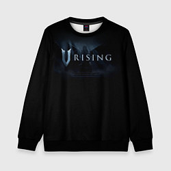 Свитшот детский Logo V Rising, цвет: 3D-черный