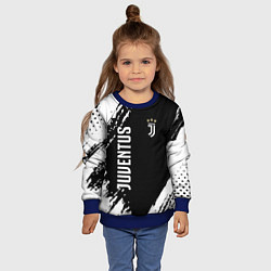 Свитшот детский Fc juventus фс ювентус, цвет: 3D-синий — фото 2