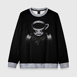 Свитшот детский Black Metal Coffee, цвет: 3D-меланж