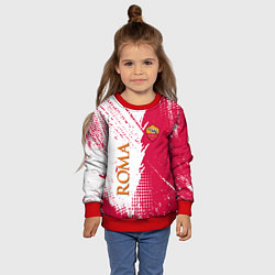 Свитшот детский Roma краска, цвет: 3D-красный — фото 2
