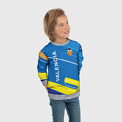 Свитшот детский Valencia Абстракция, цвет: 3D-меланж — фото 2