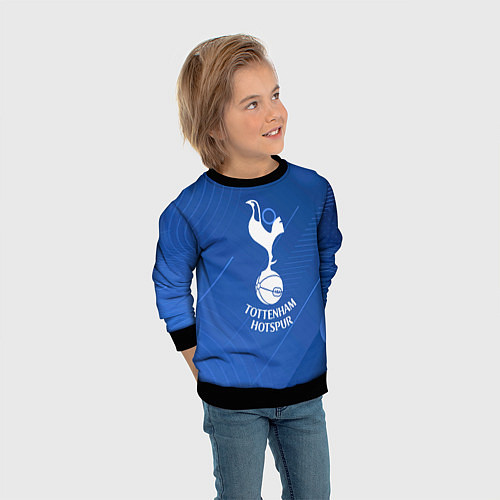 Детский свитшот Tottenham hotspur SPORT / 3D-Черный – фото 3