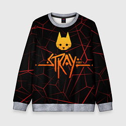 Детский свитшот Stray cat игра блуждающий кот