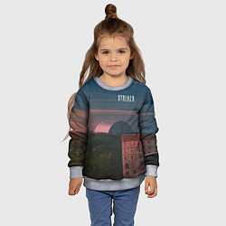 Свитшот детский STALKER Саркофаг Над ЧАЭС, цвет: 3D-меланж — фото 2