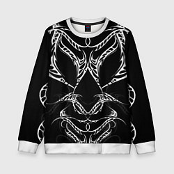 Свитшот детский Татуировки на теле, цвет: 3D-белый