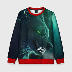 Детский свитшот Fantasy волк