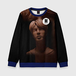Свитшот детский BTS Jin Concept Sculpt, цвет: 3D-синий