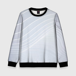 Детский свитшот Серый фон и белые линии