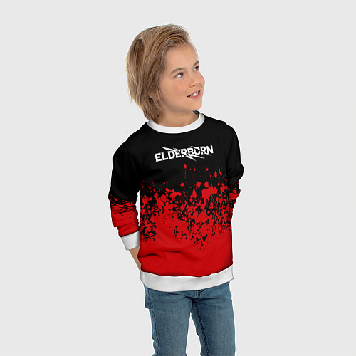 Детский свитшот Elderborn gameplay / 3D-Белый – фото 3
