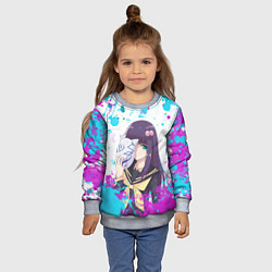 Свитшот детский Бэнио Адасино, цвет: 3D-меланж — фото 2