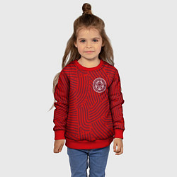 Свитшот детский Leicester City отпечатки, цвет: 3D-красный — фото 2