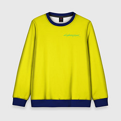 Детский свитшот Киберпанк - Лого Дэвида