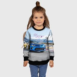 Свитшот детский Chevrolet Camaro ZL 1 - Motorsport, цвет: 3D-черный — фото 2