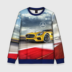 Детский свитшот Mercedes AMG V8 Biturbo на трассе