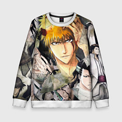 Свитшот детский Блич Уэко Мундо, цвет: 3D-белый