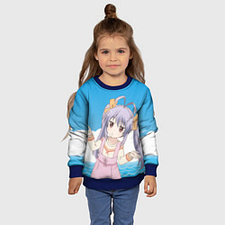 Свитшот детский Sweet Renge Miyauchi - Деревенская глубинка, цвет: 3D-синий — фото 2