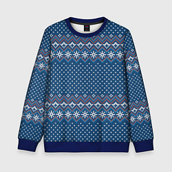 Детский свитшот Вязанный стиль - классика