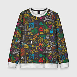 Детский свитшот Шпаргалка по химии