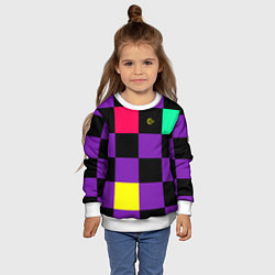 Свитшот детский FIRM прямо из 80х, цвет: 3D-белый — фото 2