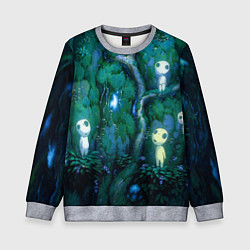 Свитшот детский Kodama tree, цвет: 3D-меланж
