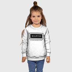Свитшот детский Марго: ограниченная серия, цвет: 3D-белый — фото 2