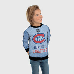 Свитшот детский Montreal Canadiens - NHL, цвет: 3D-черный — фото 2