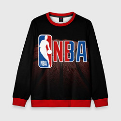 Свитшот детский NBA - logo, цвет: 3D-красный