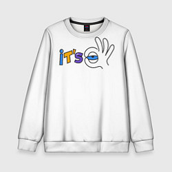 Детский свитшот Its OK