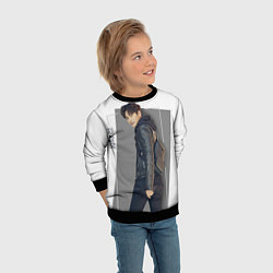 Свитшот детский Чжи Чан Ук - Хилер, цвет: 3D-черный — фото 2