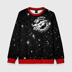 Свитшот детский Футурама межпланетный экспресс, цвет: 3D-красный