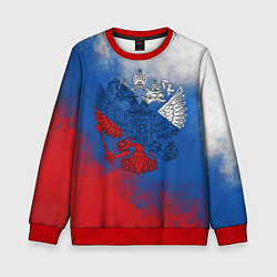 Детский свитшот Триколор градиент