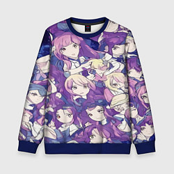 Детский свитшот Японские девушки в стиле анимэ