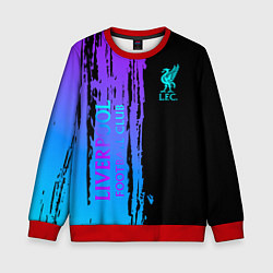 Свитшот детский Liverpool FC sport, цвет: 3D-красный