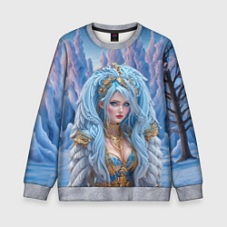 Свитшот детский Crystal Maiden Dota2, цвет: 3D-меланж