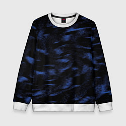 Детский свитшот Абстракция синего