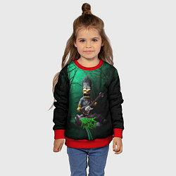 Свитшот детский Simpsons hard rock, цвет: 3D-красный — фото 2