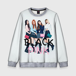 Свитшот детский Blackpink girls, цвет: 3D-меланж