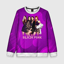 Свитшот детский K-pop Blackpink girls, цвет: 3D-белый