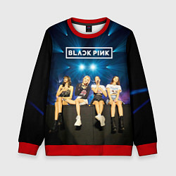 Свитшот детский Blackpink kpop girls, цвет: 3D-красный