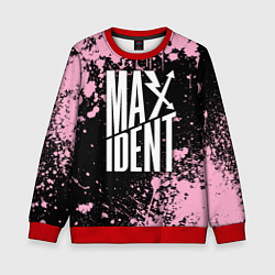 Свитшот детский Stray kids - pink maxident, цвет: 3D-красный