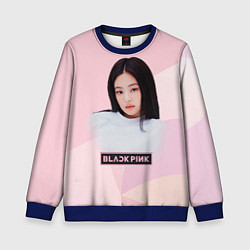 Свитшот детский Jennie Kim Blackpink, цвет: 3D-синий